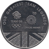 2012 MEDALLION OLYMPIC LEGENDS GB STEVE REDGRAVE - WORLD COINS - Cambridgeshire Coins