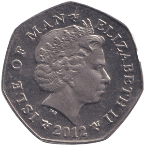 2012 OLYMPIC 50P CYCLING ( BU ) - SILVER WORLD COINS - Cambridgeshire Coins