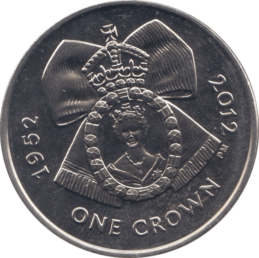 2012 ONE CROWN ASCENSION ISLAND F498 - WORLD COINS - Cambridgeshire Coins