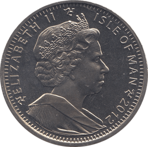 2012 ONE CROWN ISLE OF MAN F439 - WORLD COINS - Cambridgeshire Coins