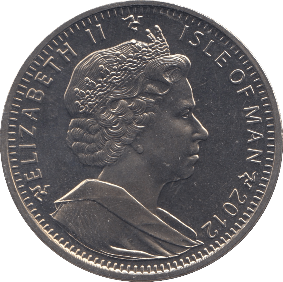 2012 ONE CROWN ISLE OF MAN F439 - WORLD COINS - Cambridgeshire Coins
