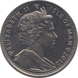 2012 ONE CROWN ISLE OF MAN F439 - WORLD COINS - Cambridgeshire Coins