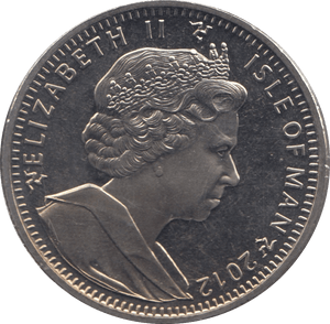 2012 ONE CROWN ISLE OF MAN F465 - WORLD COINS - Cambridgeshire Coins