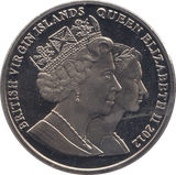 2012 ONE DOLLAR BRITISH VIRGIN ISLANDS F398 - WORLD COINS - Cambridgeshire Coins