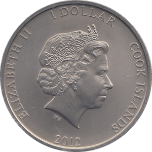 2012 ONE DOLLAR DIAMOND JUBILEE - WORLD COINS - Cambridgeshire Coins