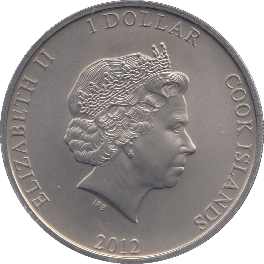 2012 ONE DOLLAR DIAMOND JUBILEE - WORLD COINS - Cambridgeshire Coins