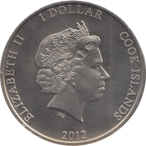 2012 ONE DOLLAR RMS TITANIC CENTENARY MAIDEN VOYAGE 10 APRIL 1912 - WORLD COINS - Cambridgeshire Coins