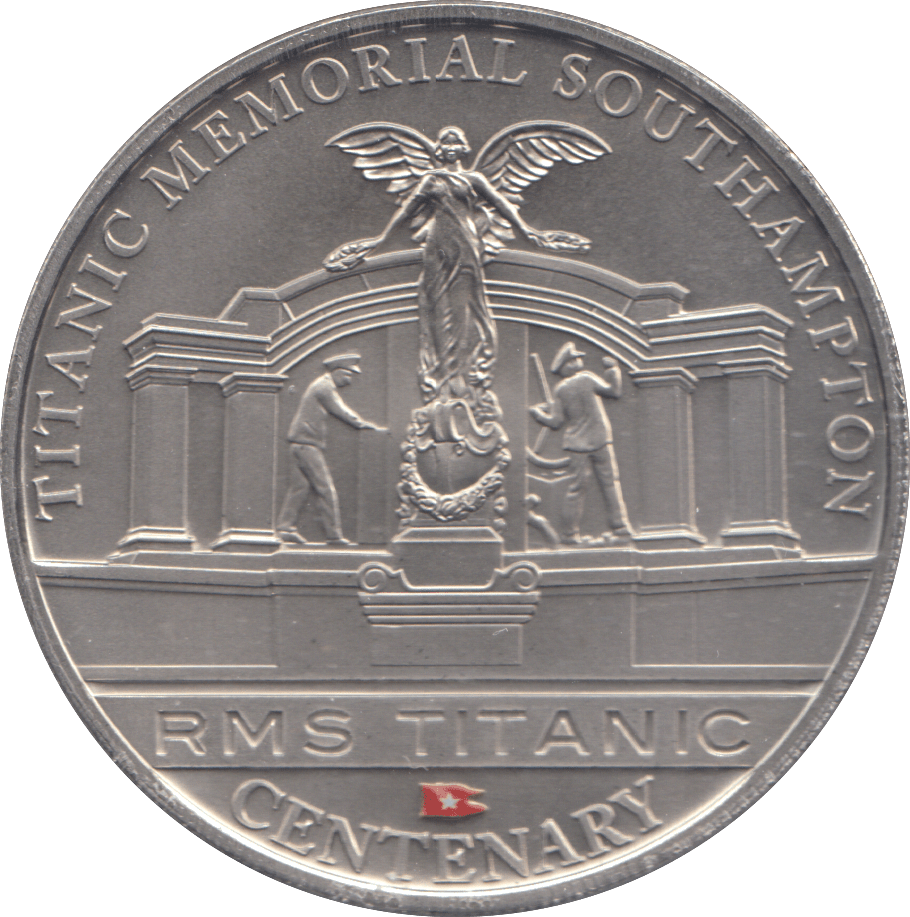 2012 ONE DOLLAR RMS TITANIC CENTENARY TITANIC MEMORIAL SOUTHAMPTON - WORLD COINS - Cambridgeshire Coins