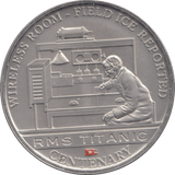 2012 ONE DOLLAR RMS TITANIC CENTENARY WIRELESS ROOM - FIELD ICE REPORTED - WORLD COINS - Cambridgeshire Coins