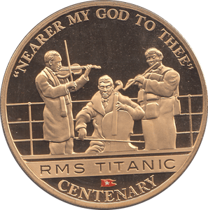 2012 ONE DOLLAR RMS TITANIC COOK ISLANDS ( PROOF ) - WORLD COINS - Cambridgeshire Coins