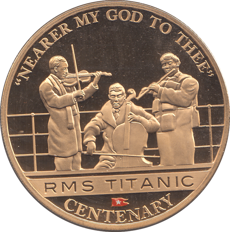 2012 ONE DOLLAR RMS TITANIC COOK ISLANDS ( PROOF ) - WORLD COINS - Cambridgeshire Coins