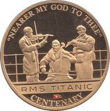 2012 ONE DOLLAR RMS TITANIC COOK ISLANDS ( PROOF ) - WORLD COINS - Cambridgeshire Coins