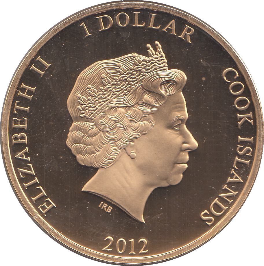 2012 ONE DOLLAR RMS TITANIC COOK ISLANDS ( PROOF ) - WORLD COINS - Cambridgeshire Coins