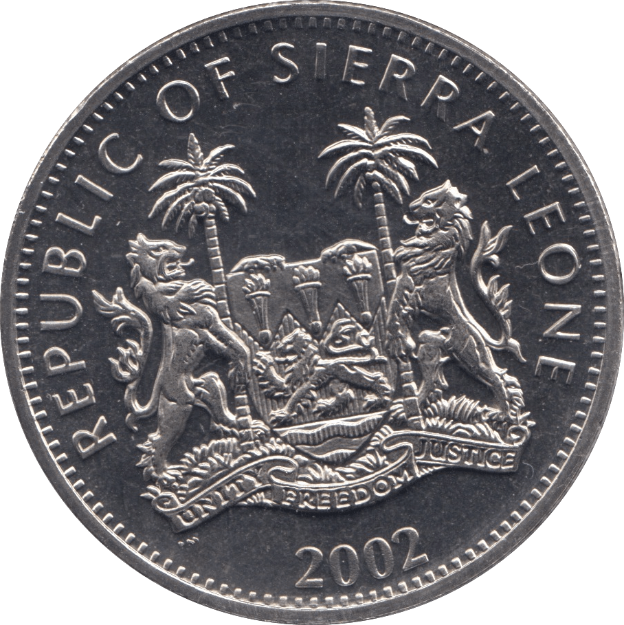 2012 ONE DOLLAR SIERRA LEONE F557 - WORLD COINS - Cambridgeshire Coins