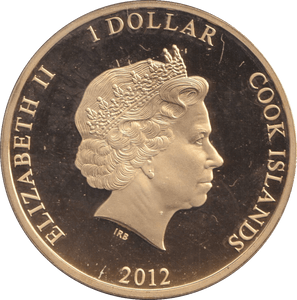 2012 ONE DOLLAR TITANIC COOK ISLANDS - WORLD COINS - Cambridgeshire Coins