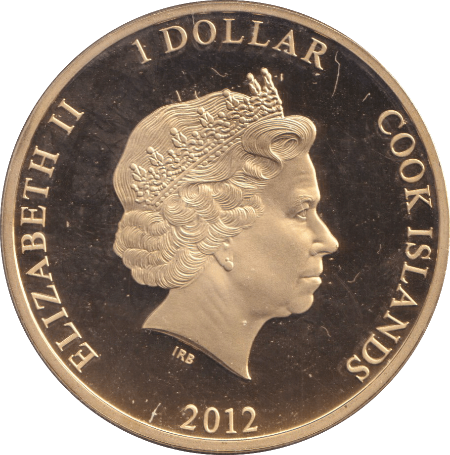 2012 ONE DOLLAR TITANIC COOK ISLANDS - WORLD COINS - Cambridgeshire Coins
