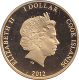 2012 ONE DOLLAR TITANIC COOK ISLANDS - WORLD COINS - Cambridgeshire Coins