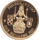 2012 ONE SHILLING COIN F257 - WORLD COINS - Cambridgeshire Coins