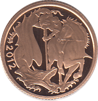 2012 QUARTER SOVEREIGN ( PROOF ) - QUARTER SOVEREIGN - Cambridgeshire Coins