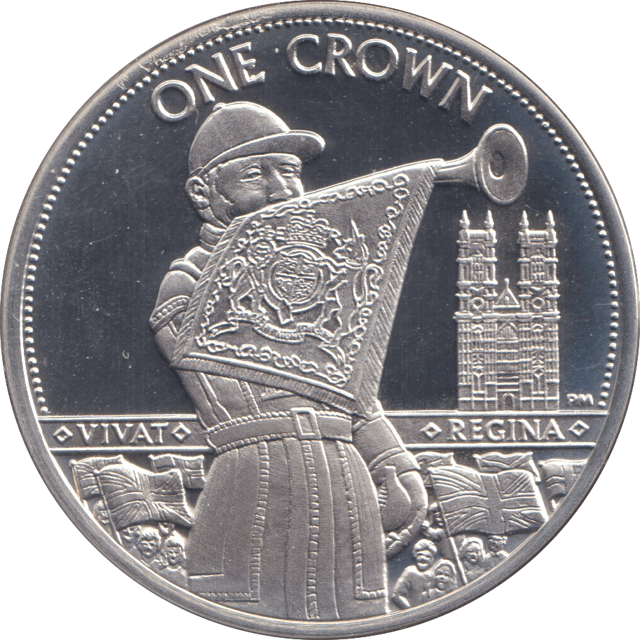 2012 SILVER CROWN ( PROOF ) - SILVER WORLD COINS - Cambridgeshire Coins