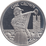 2012 SILVER CROWN ( PROOF ) - SILVER WORLD COINS - Cambridgeshire Coins