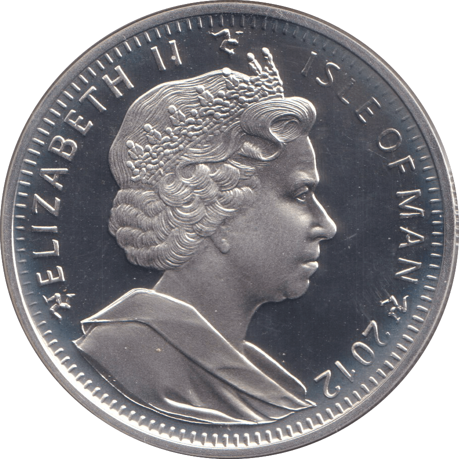 2012 SILVER CROWN ( PROOF ) - SILVER WORLD COINS - Cambridgeshire Coins