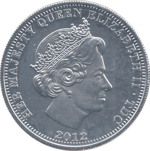 2012 SILVER FIVE POUNDS - SILVER WORLD COINS - Cambridgeshire Coins