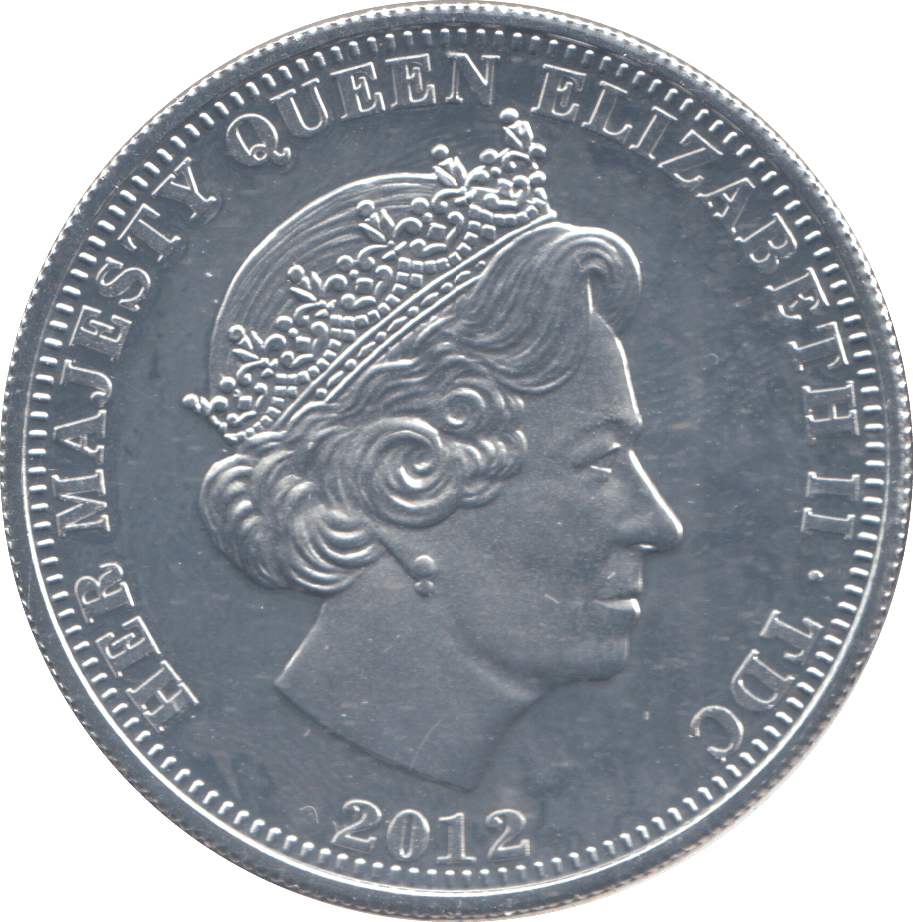 2012 SILVER FIVE POUNDS - SILVER WORLD COINS - Cambridgeshire Coins