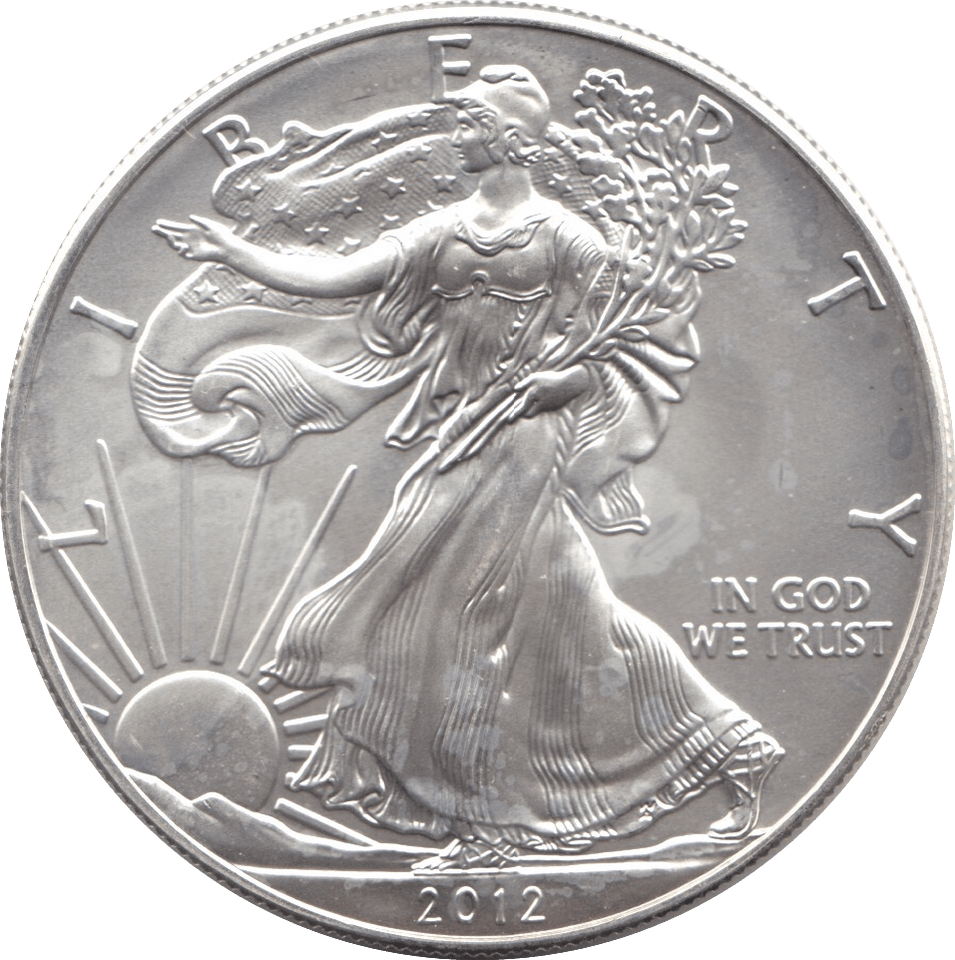 2012 SILVER LIBERTY DOLLAR USA - SILVER WORLD COINS - Cambridgeshire Coins