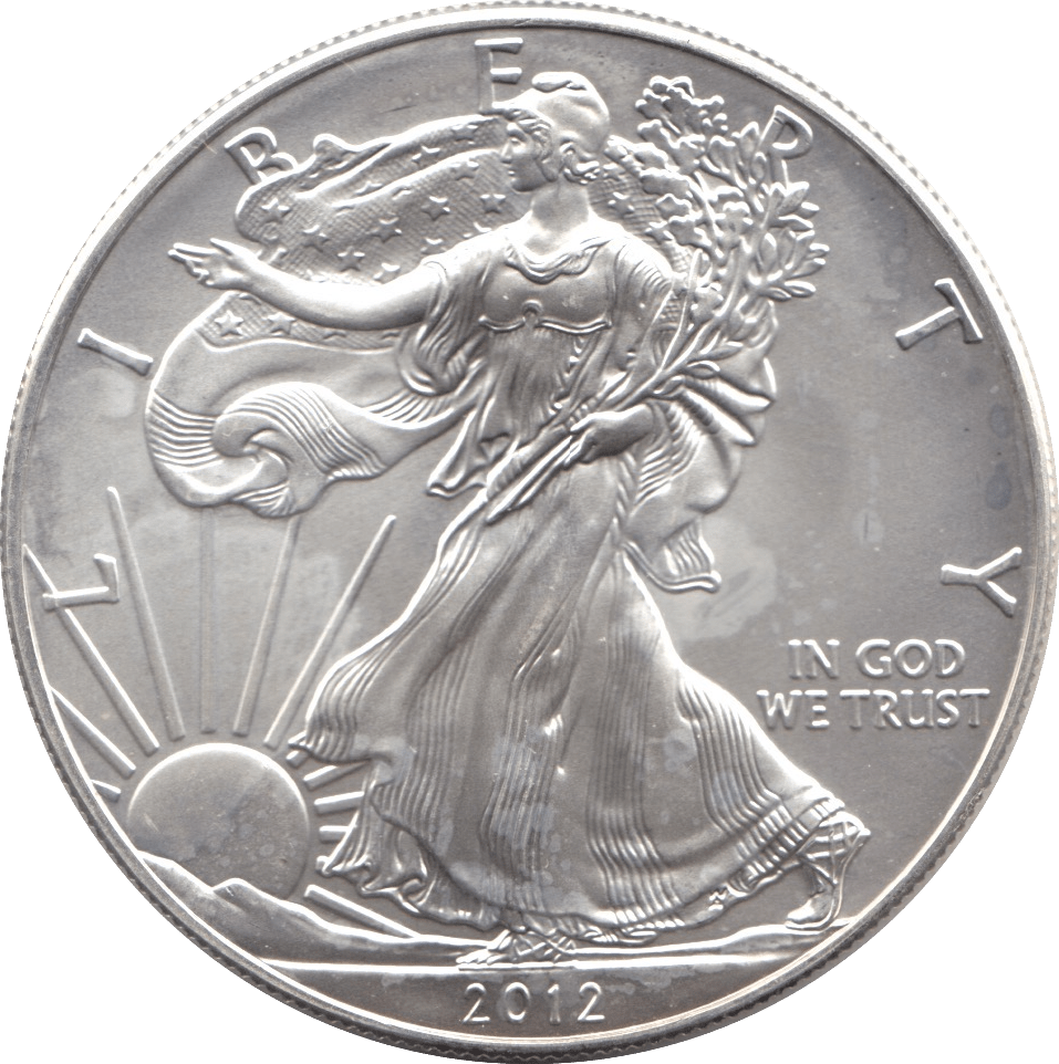 2012 SILVER LIBERTY DOLLAR USA - SILVER WORLD COINS - Cambridgeshire Coins