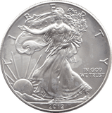 2012 SILVER LIBERTY DOLLAR USA - SILVER WORLD COINS - Cambridgeshire Coins