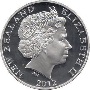 2012 SILVER ONE DOLLAR NEW ZEALAND - SILVER WORLD COINS - Cambridgeshire Coins