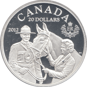 2012 SILVER PROOF 20 DOLLARS CANADA - SILVER WORLD COINS - Cambridgeshire Coins