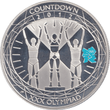 2012 SILVER PROOF £5 LONDON OLYMPIC 2012 - SILVER WORLD COINS - Cambridgeshire Coins