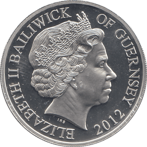 2012 SILVER PROOF 5 POUNDS BRITISH ARMY ARMED FORCES - WORLD COINS - Cambridgeshire Coins