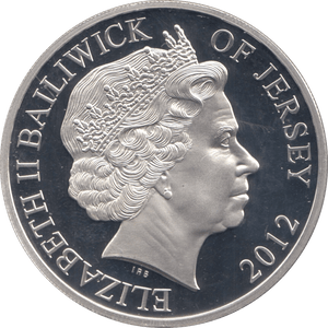 2012 SILVER PROOF DUKE OF CAMBRIDGE 30TH BIRTHDAY FIVE POUNDS GUERNSEY - SILVER WORLD COINS - Cambridgeshire Coins