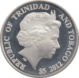 2012 SILVER PROOF FIVE DOLLARS DIAMOND JUBILEE OF QUEEN ELIZABETH II - Silver Proof - Cambridgeshire Coins