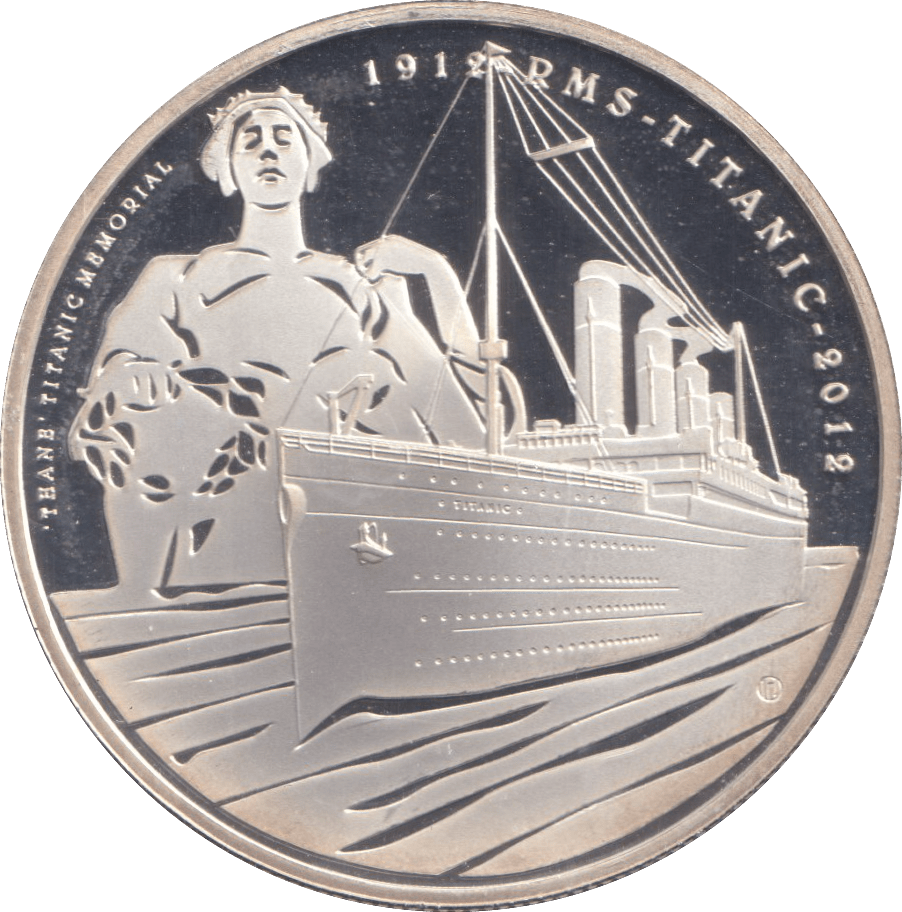 2012 SILVER PROOF FIVE POUND ALDERNEY - SILVER WORLD COINS - Cambridgeshire Coins