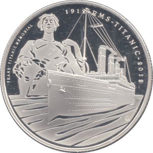 2012 SILVER PROOF FIVE POUNDS 100TH ANNIVERSARY OF THE TITANIC - £5 Silver Proof - Cambridgeshire Coins