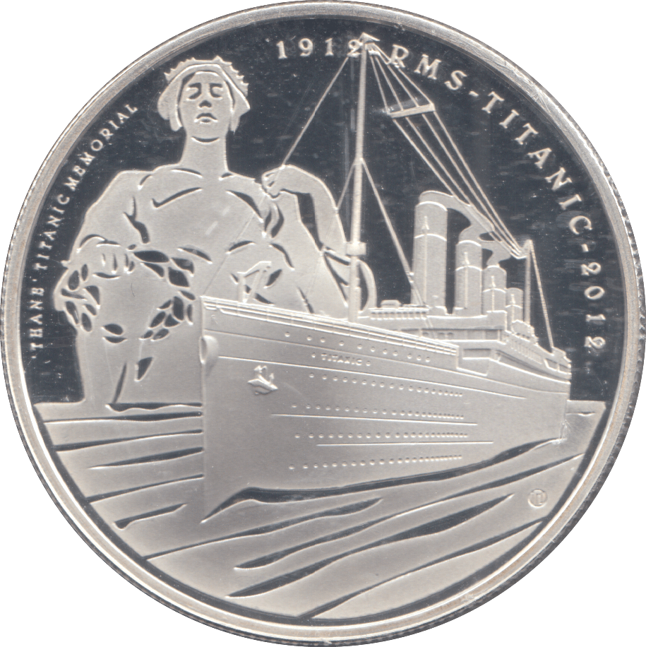 2012 SILVER PROOF FIVE POUNDS 100TH ANNIVERSARY OF THE TITANIC - £5 Silver Proof - Cambridgeshire Coins