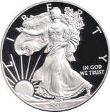 2012 SILVER PROOF LIBERTY DOLLAR USA - SILVER WORLD COINS - Cambridgeshire Coins