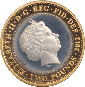 2012 SILVER PROOF LONDON & RIO OLYMPICS TWO POUNDS - £2 Silver Proof - Cambridgeshire Coins