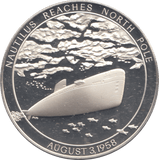 2012 SILVER PROOF NAUTILUS REACHES NORTH POLE - Silver Proof - Cambridgeshire Coins