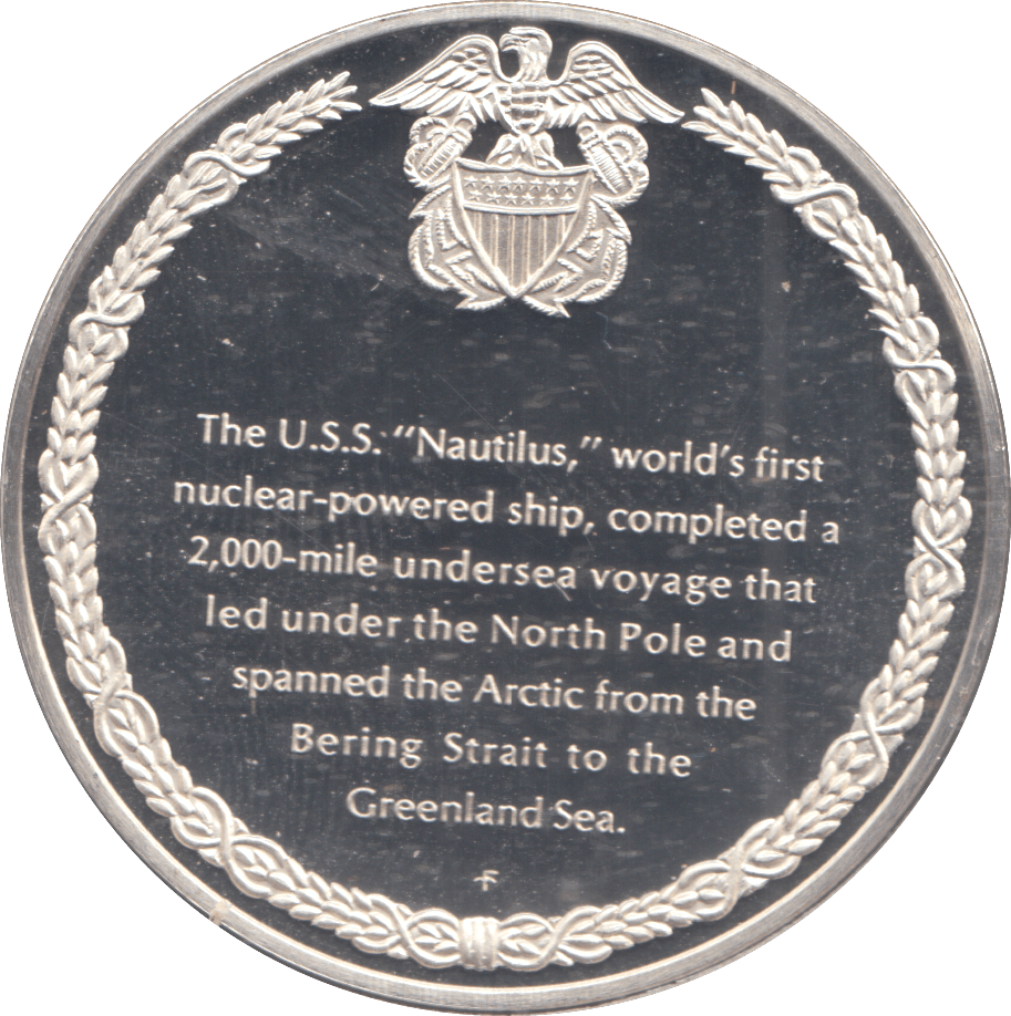 2012 SILVER PROOF NAUTILUS REACHES NORTH POLE - Silver Proof - Cambridgeshire Coins