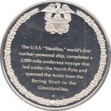 2012 SILVER PROOF NAUTILUS REACHES NORTH POLE - Silver Proof - Cambridgeshire Coins
