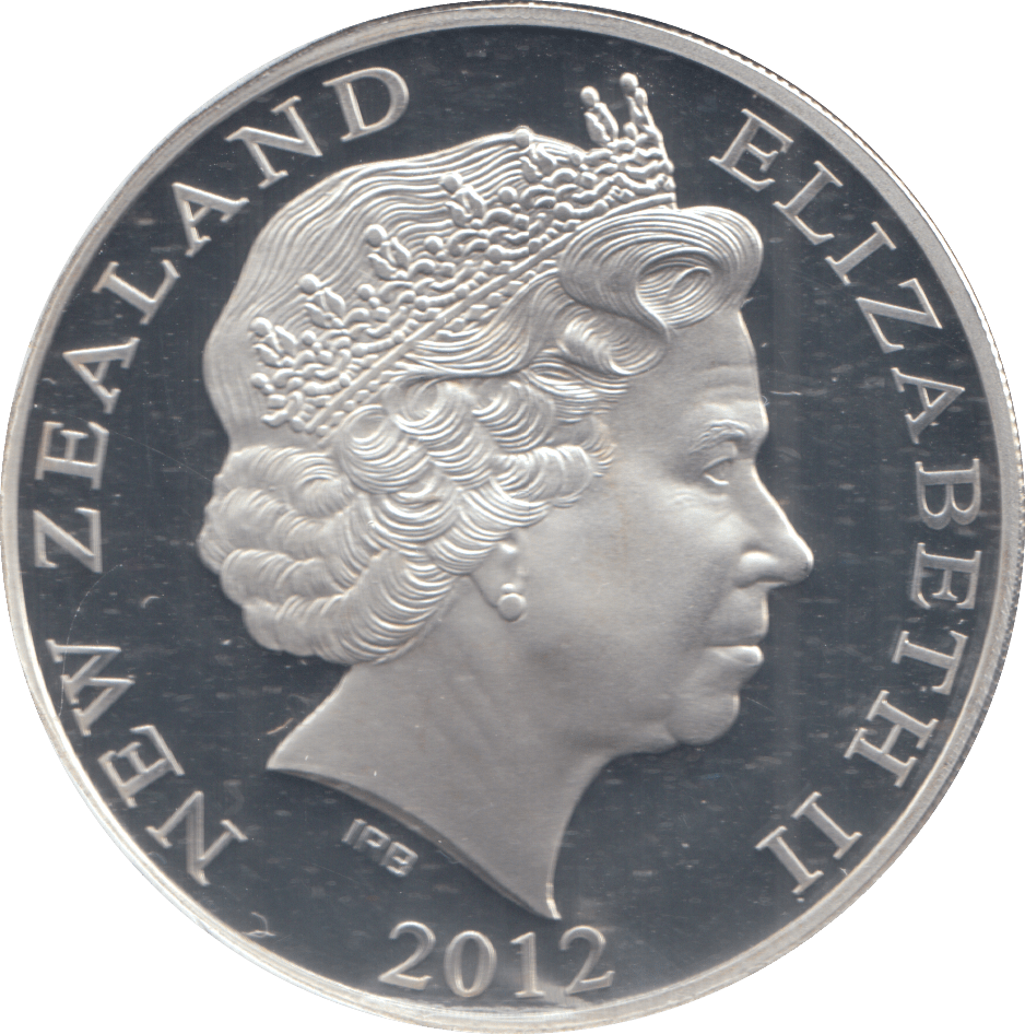 2012 SILVER PROOF ONE DOLLARS DIAMOND JUBILEE OF QUEEN ELIZABETH II - Silver Proof - Cambridgeshire Coins