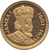 2012 SILVER PROOF OUR ROYAL SOVEREIGNS JAMES I - Silver Proof - Cambridgeshire Coins