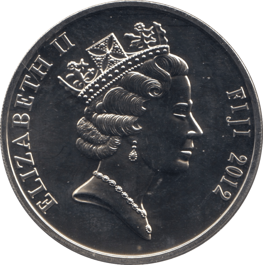 2012 TEN DOLLARS FIJI F372 - WORLD COINS - Cambridgeshire Coins