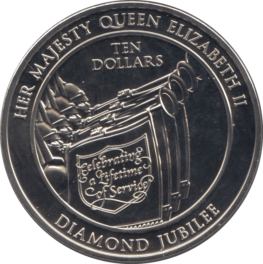2012 TEN DOLLARS FIJI F372 - WORLD COINS - Cambridgeshire Coins