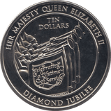 2012 TEN DOLLARS FIJI F372 - WORLD COINS - Cambridgeshire Coins